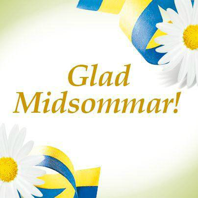 Önskar alla en Glad Midsommar!