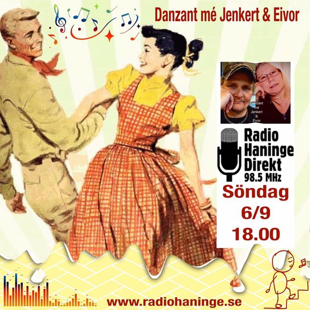 Ratta in Radio Haninge Direkt på frekvensen FM 98.5 MHz om du bor i Haninge trakten eller Surfa in på
Radio Haninge Direkt
www.radiohaninge.se och
klicka på fliken Lyssna!